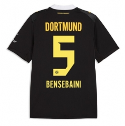 Strój piłkarski Borussia Dortmund Ramy Bensebaini #5 Koszulka Wyjazdowej 2026-27 Krótki Rękaw