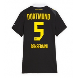 Strój piłkarski Borussia Dortmund Ramy Bensebaini #5 Koszulka Wyjazdowej damskie 2026-27 Krótki Rękaw