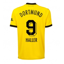 Strój piłkarski Borussia Dortmund Sebastien Haller #9 Koszulka Podstawowej 2023-24 Krótki Rękaw