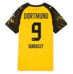 Strój piłkarski Borussia Dortmund Serhou Guirassy #9 Koszulka Podstawowej damskie 2025-26 Krótki Rękaw
