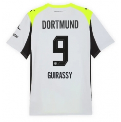 Strój piłkarski Borussia Dortmund Serhou Guirassy #9 Koszulka Wyjazdowej 2025-26 Krótki Rękaw
