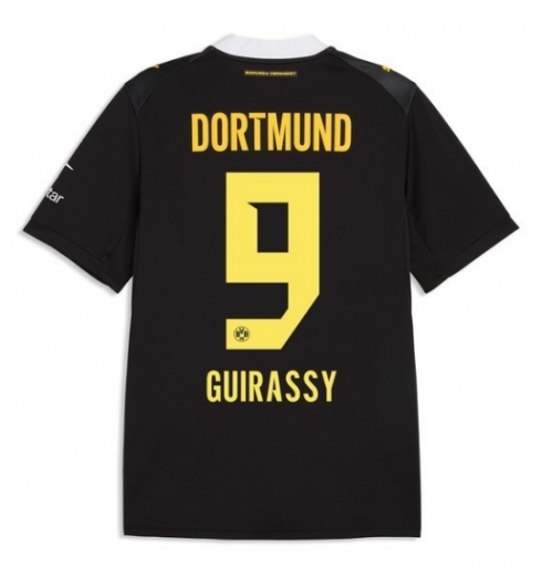 Strój piłkarski Borussia Dortmund Serhou Guirassy #9 Koszulka Wyjazdowej 2026-27 Krótki Rękaw Strój piłkarski Borussia Dortmund Serhou Guirassy #9 Koszulka Wyjazdowej 2026-27 Krótki Rękaw
