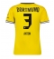 Strój piłkarski Borussia Dortmund Waldemar Anton #3 Koszulka Podstawowej damskie 2026-27 Krótki Rękaw Strój piłkarski Borussia Dortmund Waldemar Anton #3 Koszulka Podstawowej damskie 2026-27 Krótki Rękaw