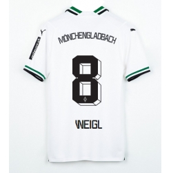Strój piłkarski Borussia Monchengladbach Julian Weigl #8 Koszulka Podstawowej 2023-24 Krótki Rękaw