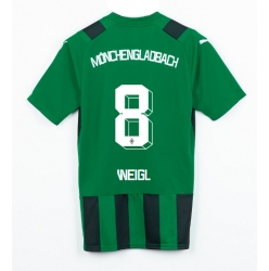 Strój piłkarski Borussia Monchengladbach Julian Weigl #8 Koszulka Wyjazdowej 2023-24 Krótki Rękaw