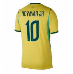 Strój piłkarski Brazylia Neymar Jr #10 Koszulka Podstawowej MŚ 2026 Krótki Rękaw