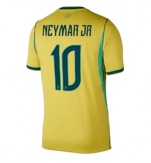 Strój piłkarski Brazylia Neymar Jr #10 Koszulka Podstawowej MŚ 2026 Krótki Rękaw Strój piłkarski Brazylia Neymar Jr #10 Koszulka Podstawowej MŚ 2026 Krótki Rękaw
