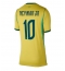 Strój piłkarski Brazylia Neymar Jr #10 Koszulka Podstawowej damskie MŚ 2026 Krótki Rękaw Strój piłkarski Brazylia Neymar Jr #10 Koszulka Podstawowej damskie MŚ 2026 Krótki Rękaw
