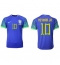 Strój piłkarski Brazylia Neymar Jr #10 Koszulka Wyjazdowej MŚ 2022 Krótki Rękaw