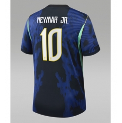 Strój piłkarski Brazylia Neymar Jr #10 Koszulka Wyjazdowej MŚ 2026 Krótki Rękaw