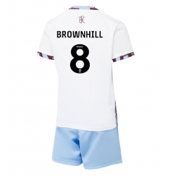 Strój piłkarski Burnley Josh Brownhill #8 Koszulka Trzeciej dziecięce 2024-25 Krótki Rękaw (+ Krótkie spodenki)