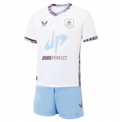 Strój piłkarski Burnley Koszulka Trzeciej dziecięce 2024-25 Krótki Rękaw (+ Krótkie spodenki)
