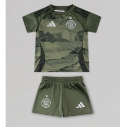 Strój piłkarski Celtic Koszulka Trzeciej dziecięce 2024-25 Krótki Rękaw (+ Krótkie spodenki)