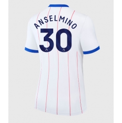 Strój piłkarski Chelsea Aaron Anselmino #30 Koszulka Trzeciej damskie 2026-27 Krótki Rękaw