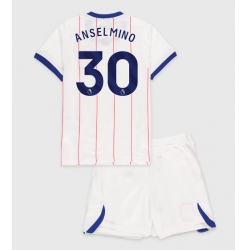 Strój piłkarski Chelsea Aaron Anselmino #30 Koszulka Trzeciej dziecięce 2026-27 Krótki Rękaw (+ Krótkie spodenki)