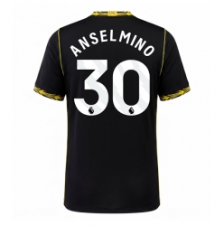 Strój piłkarski Chelsea Aaron Anselmino #30 Koszulka Wyjazdowej 2026-27 Krótki Rękaw
