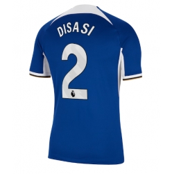 Strój piłkarski Chelsea Axel Disasi #2 Koszulka Podstawowej 2023-24 Krótki Rękaw