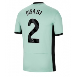 Strój piłkarski Chelsea Axel Disasi #2 Koszulka Trzeciej 2023-24 Krótki Rękaw