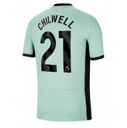 Strój piłkarski Chelsea Ben Chilwell #21 Koszulka Trzeciej 2023-24 Krótki Rękaw