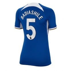 Strój piłkarski Chelsea Benoit Badiashile #5 Koszulka Podstawowej damskie 2023-24 Krótki Rękaw
