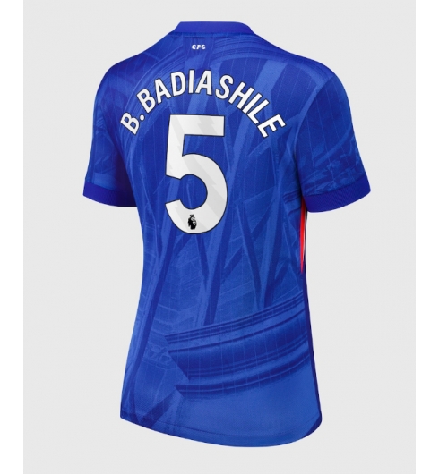 Strój piłkarski Chelsea Benoit Badiashile #5 Koszulka Podstawowej damskie 2025-26 Krótki Rękaw Strój piłkarski Chelsea Benoit Badiashile #5 Koszulka Podstawowej damskie 2025-26 Krótki Rękaw