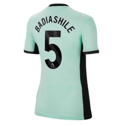 Strój piłkarski Chelsea Benoit Badiashile #5 Koszulka Trzeciej damskie 2023-24 Krótki Rękaw