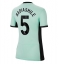 Strój piłkarski Chelsea Benoit Badiashile #5 Koszulka Trzeciej damskie 2023-24 Krótki Rękaw