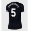 Strój piłkarski Chelsea Benoit Badiashile #5 Koszulka Trzeciej damskie 2025-26 Krótki Rękaw Strój piłkarski Chelsea Benoit Badiashile #5 Koszulka Trzeciej damskie 2025-26 Krótki Rękaw