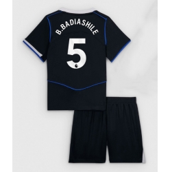 Strój piłkarski Chelsea Benoit Badiashile #5 Koszulka Trzeciej dziecięce 2025-26 Krótki Rękaw (+ Krótkie spodenki)