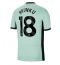 Strój piłkarski Chelsea Christopher Nkunku #18 Koszulka Trzeciej 2023-24 Krótki Rękaw