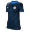 Strój piłkarski Chelsea Christopher Nkunku #18 Koszulka Wyjazdowej damskie 2023-24 Krótki Rękaw