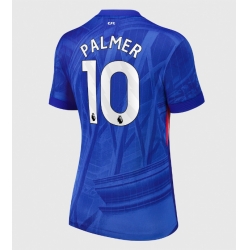 Strój piłkarski Chelsea Cole Palmer #10 Koszulka Podstawowej damskie 2025-26 Krótki Rękaw
