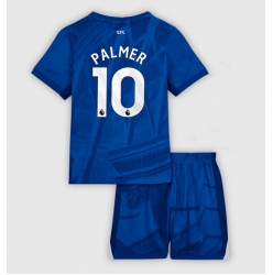 Strój piłkarski Chelsea Cole Palmer #10 Koszulka Podstawowej dziecięce 2025-26 Krótki Rękaw (+ Krótkie spodenki)