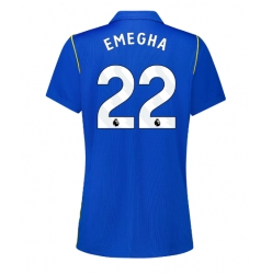 Strój piłkarski Chelsea Emmanuel Emegha #22 Koszulka Podstawowej damskie 2026-27 Krótki Rękaw