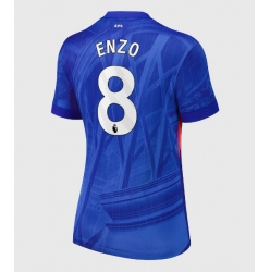 Strój piłkarski Chelsea Enzo Fernandez #8 Koszulka Podstawowej damskie 2025-26 Krótki Rękaw