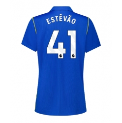 Strój piłkarski Chelsea Estevao Willian #41 Koszulka Podstawowej damskie 2026-27 Krótki Rękaw