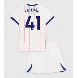 Strój piłkarski Chelsea Estevao Willian #41 Koszulka Trzeciej dziecięce 2026-27 Krótki Rękaw (+ Krótkie spodenki)