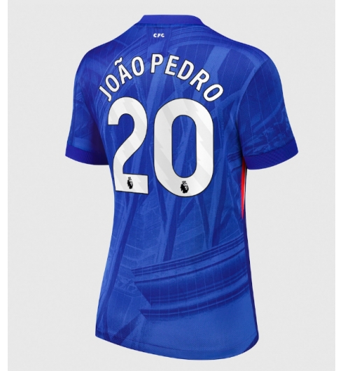 Strój piłkarski Chelsea Joao Pedro #20 Koszulka Podstawowej damskie 2025-26 Krótki Rękaw Strój piłkarski Chelsea Joao Pedro #20 Koszulka Podstawowej damskie 2025-26 Krótki Rękaw