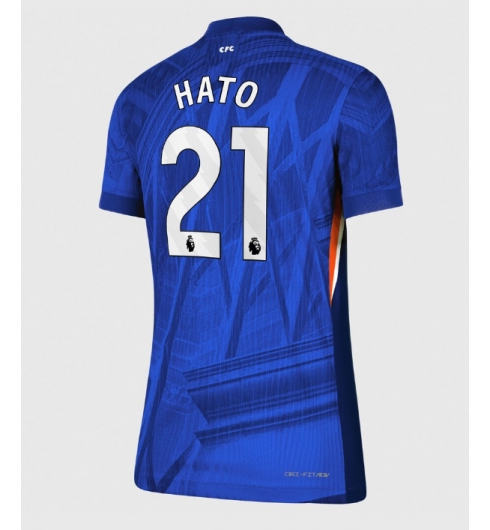 Strój piłkarski Chelsea Jorrel Hato #21 Koszulka Podstawowej damskie 2025-26 Krótki Rękaw Strój piłkarski Chelsea Jorrel Hato #21 Koszulka Podstawowej damskie 2025-26 Krótki Rękaw