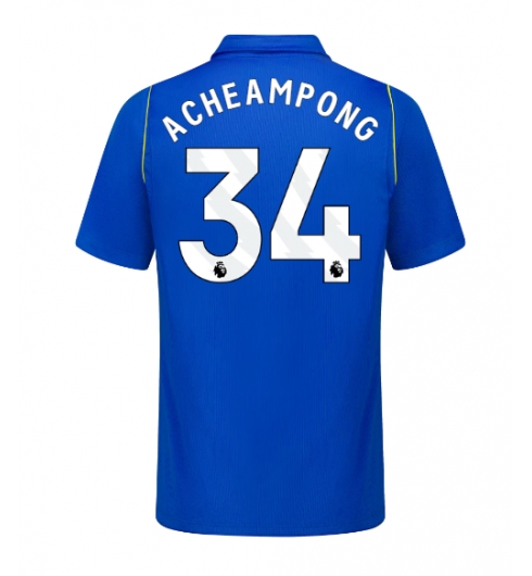Strój piłkarski Chelsea Josh Acheampong #34 Koszulka Podstawowej 2026-27 Krótki Rękaw Strój piłkarski Chelsea Josh Acheampong #34 Koszulka Podstawowej 2026-27 Krótki Rękaw