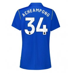 Strój piłkarski Chelsea Josh Acheampong #34 Koszulka Podstawowej damskie 2026-27 Krótki Rękaw