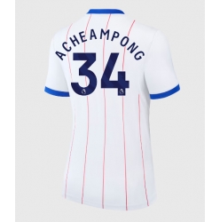 Strój piłkarski Chelsea Josh Acheampong #34 Koszulka Trzeciej damskie 2026-27 Krótki Rękaw
