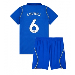 Strój piłkarski Chelsea Levi Colwill #6 Koszulka Podstawowej dziecięce 2026-27 Krótki Rękaw (+ Krótkie spodenki)