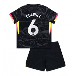 Strój piłkarski Chelsea Levi Colwill #6 Koszulka Trzeciej dziecięce 2024-25 Krótki Rękaw (+ Krótkie spodenki)