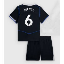 Strój piłkarski Chelsea Levi Colwill #6 Koszulka Trzeciej dziecięce 2025-26 Krótki Rękaw (+ Krótkie spodenki)
