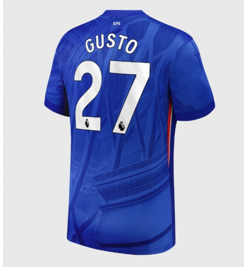 Strój piłkarski Chelsea Malo Gusto #27 Koszulka Podstawowej 2025-26 Krótki Rękaw Strój piłkarski Chelsea Malo Gusto #27 Koszulka Podstawowej 2025-26 Krótki Rękaw