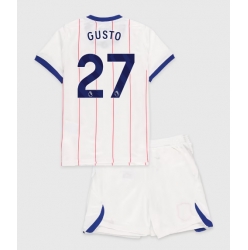 Strój piłkarski Chelsea Malo Gusto #27 Koszulka Trzeciej dziecięce 2026-27 Krótki Rękaw (+ Krótkie spodenki)