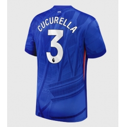 Strój piłkarski Chelsea Marc Cucurella #3 Koszulka Podstawowej 2025-26 Krótki Rękaw