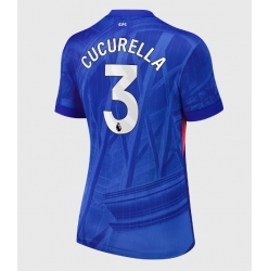 Strój piłkarski Chelsea Marc Cucurella #3 Koszulka Podstawowej damskie 2025-26 Krótki Rękaw