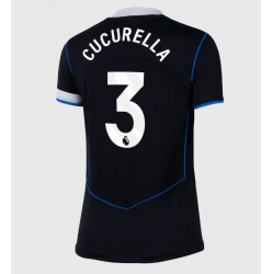 Strój piłkarski Chelsea Marc Cucurella #3 Koszulka Trzeciej damskie 2025-26 Krótki Rękaw